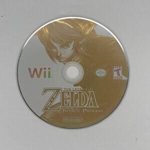 The Legend of Zelda: Twilight Princess - Nintendo Wii - Disc Only - Tested